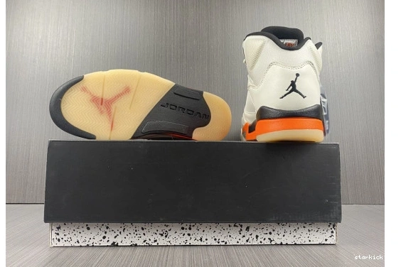 Total Retro 5 DC1060-100 Jordan DC1060-100 Air Orange 0718
